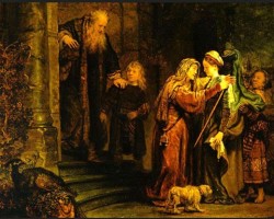 Mary and Hannah: Women On A Spiritual Journey BR RembrandtVisitation