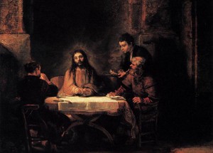 Rembrandt Supper at Emmaus WGA19115