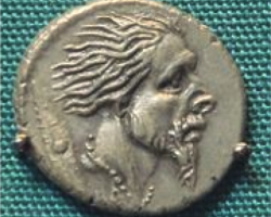 Galatian coin head