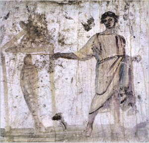Jesus and Lazarus Catacomb2