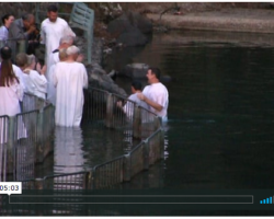 Why Jesus’ baptism is told differently Baptism at the River Jordan