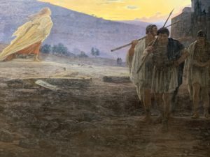 How a Biblical painting of Mary Magdalene running with news "He is risen" 'gobsmacked' me recently while in Russia.